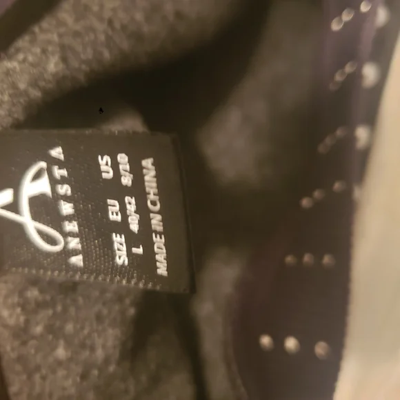 AKA Pearl Embellished Black Sweatshirt 1908 - Picture 4 of 4